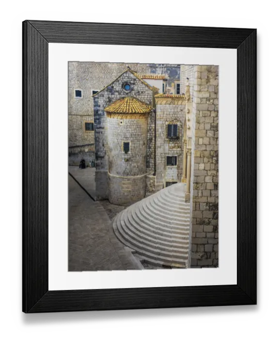 Framed Print : Croatia, Dubrovnik. Back door to the St. Blaises Church Framed Print : Croatia, Dubrovnik. Back door to the St. Blaises Church