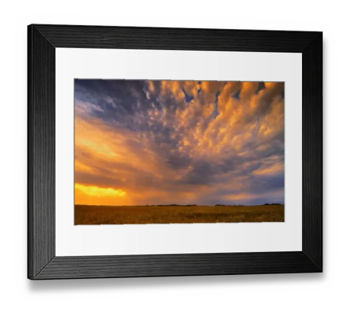 Framed Print : Canada, Manitoba, Inglis. Sunset on prairie Framed Print : Canada, Manitoba, Inglis. Sunset on prairie