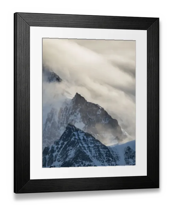 Framed Print : Typical storm clouds over the mountains of the Allardyce Range Framed Print : Typical storm clouds over the mountains of the Allardyce Range