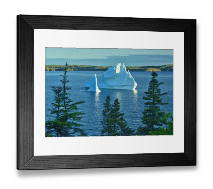 Framed Print : Canada, Newfoundland, Eastport. Iceberg in Bonavista Bay Framed Print : Canada, Newfoundland, Eastport. Iceberg in Bonavista Bay