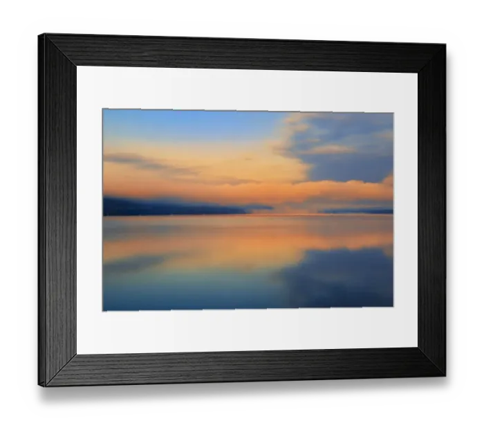 Framed Print : Canada, Ontario, Algonquin Provincial Park. Sunrise and fog on Lake of Two Rivers Framed Print : Canada, Ontario, Algonquin Provincial Park. Sunrise and fog on Lake of Two Rivers