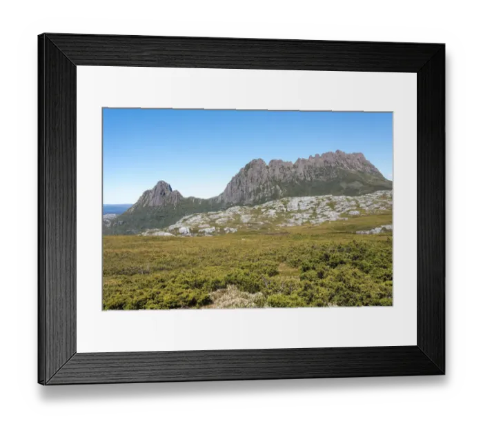 Framed Print : Australia, Tasmania, Cradle Mountain Lake Sinclair National Park. Cradle Mountain Framed Print : Australia, Tasmania, Cradle Mountain Lake Sinclair National Park. Cradle Mountain