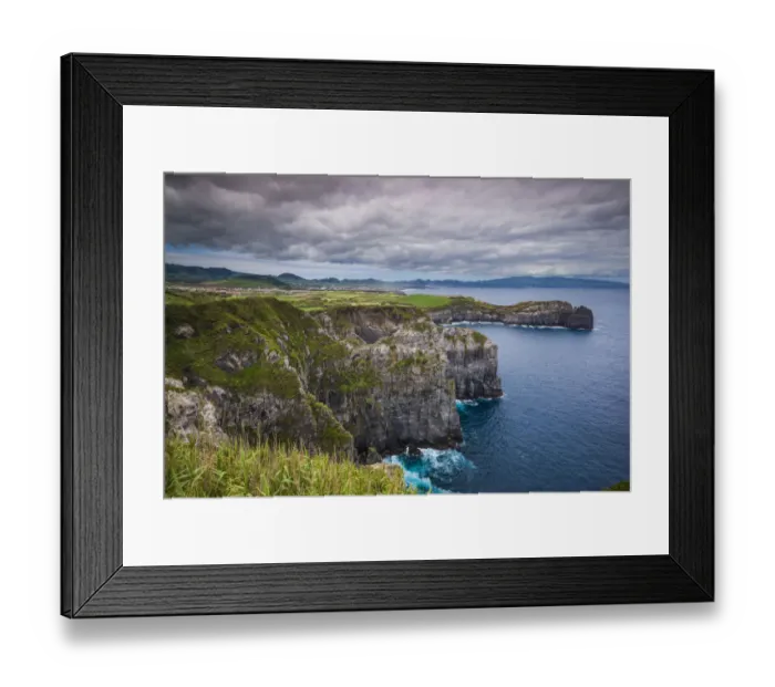 Framed Print : Portugal, Azores, Sao Miguel Island, Cintrao. Ponta de Cintrao, coastal view Framed Print : Portugal, Azores, Sao Miguel Island, Cintrao. Ponta de Cintrao, coastal view