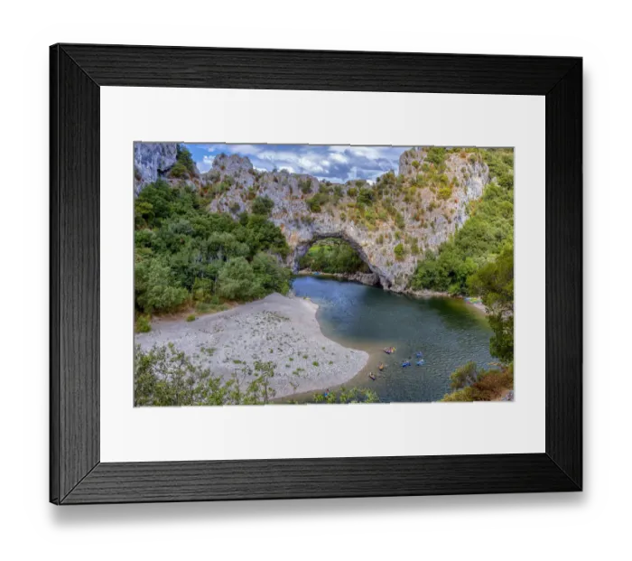 Framed Print : Ardeche. Belvedere des Gorges. Gorges de L ardeche, France