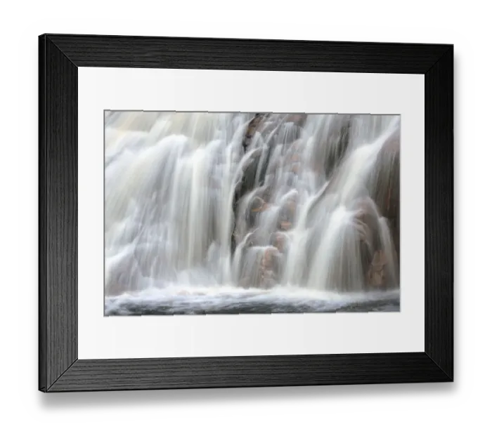 Framed Print : Canada, Nova Scotia, Cape Breton Highlands National Park. Mary Ann Falls waterfall