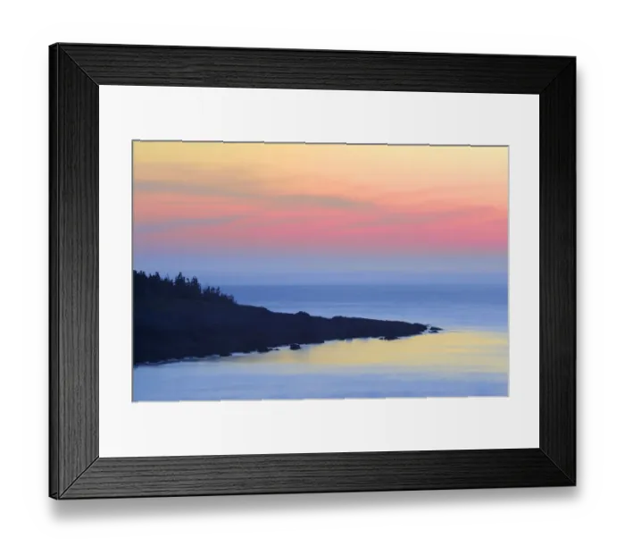 Framed Print : Canada, Nova Scotia, Whale Cove. Sunset on Bay of Fundy Framed Print : Canada, Nova Scotia, Whale Cove. Sunset on Bay of Fundy