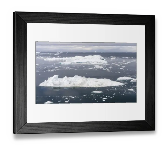 Framed Print : Ilulissat Icefjord also called kangia or Ilulissat Kangerlua, view over Disko Bay Framed Print : Ilulissat Icefjord also called kangia or Ilulissat Kangerlua, view over Disko Bay