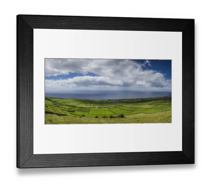 Framed Print : Portugal, Azores, Terceira Island, Pico das Dez landscape Framed Print : Portugal, Azores, Terceira Island, Pico das Dez landscape