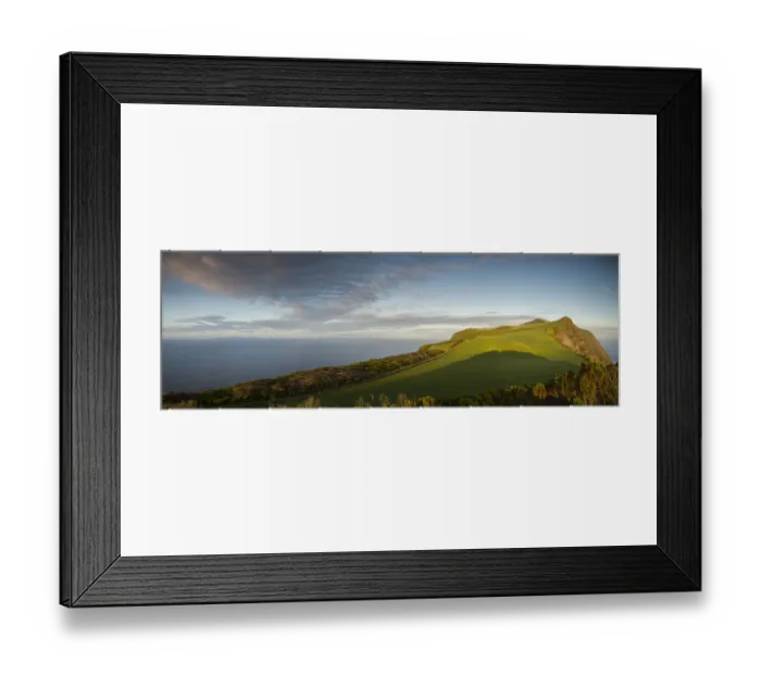 Framed Print : Portugal, Azores, Ponta dos Rosais. Landscape at the western tip of Sao Jorge Island Framed Print : Portugal, Azores, Ponta dos Rosais. Landscape at the western tip of Sao Jorge Island