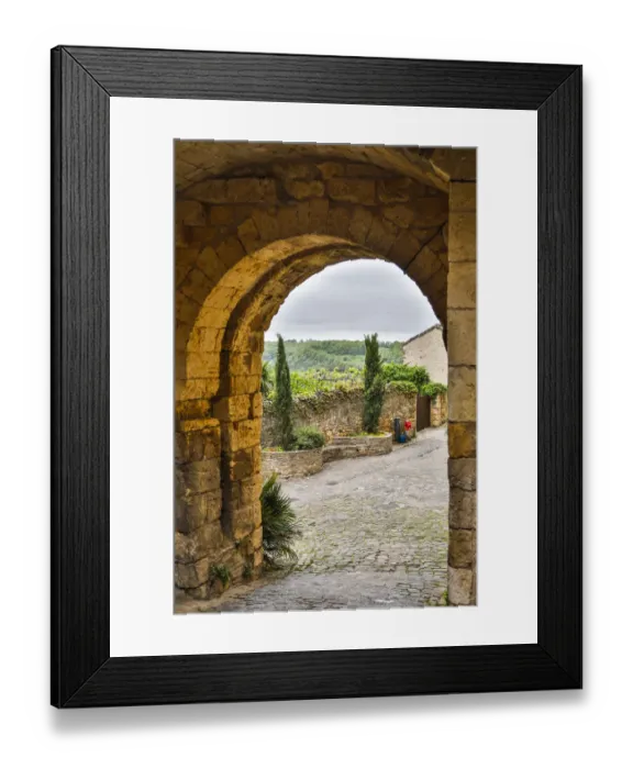 Framed Print : France, Cordes-sur-Ciel. A view of the countryside Framed Print : France, Cordes-sur-Ciel. A view of the countryside