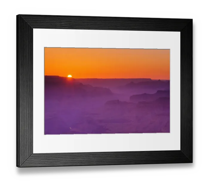 Framed Print : Sunset over the Grand Canyon, Grand Canyon National Park, Arizona, USA Framed Print : Sunset over the Grand Canyon, Grand Canyon National Park, Arizona, USA