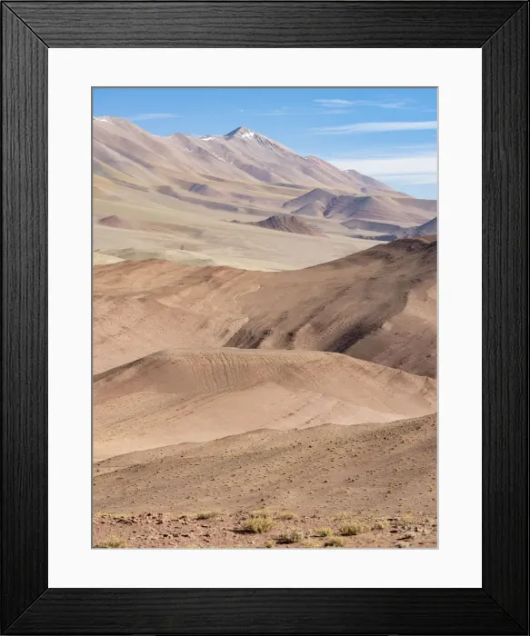Framed Print : The Argentinian Altiplano along Routa 27 between Pocitos and Tolar Grande. South America Framed Print : The Argentinian Altiplano along Routa 27 between Pocitos and Tolar Grande. South America