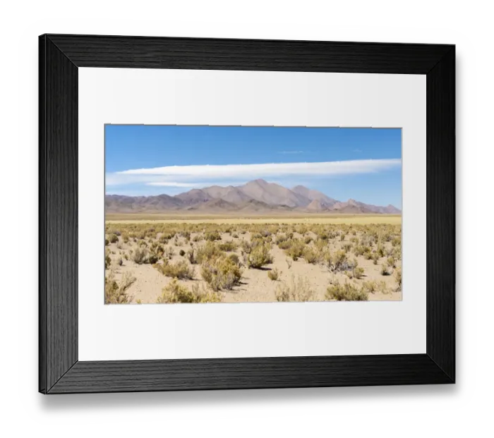 Framed Print : Landscape near the salt flats Salinas Grandes in the Altiplano, Argentina