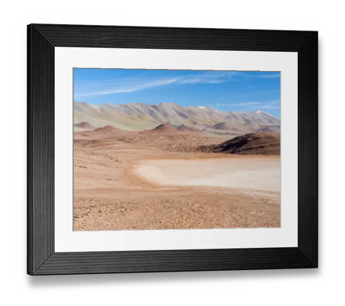 Framed Print : Desierto del Diablo. The Argentinian Altiplano along Routa 27 between Pocitos and Tolar Grande Framed Print : Desierto del Diablo. The Argentinian Altiplano along Routa 27 between Pocitos and Tolar Grande