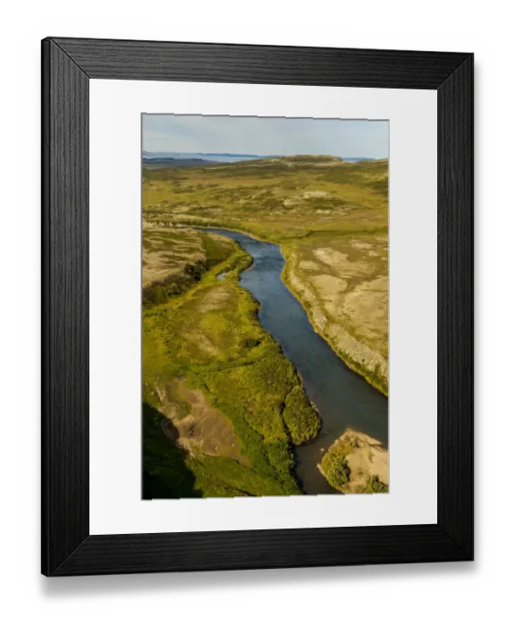 Framed Print : Moraine Creek (River), Katmai National Park and Reserve, Alaska, USA