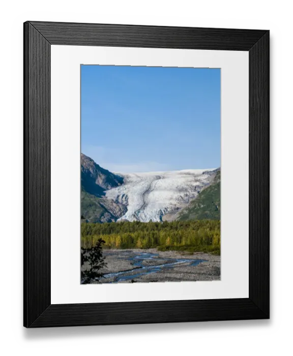 Framed Print : Exit Glacier, Kenai Fjords National Park, Alaska, USA Framed Print : Exit Glacier, Kenai Fjords National Park, Alaska, USA