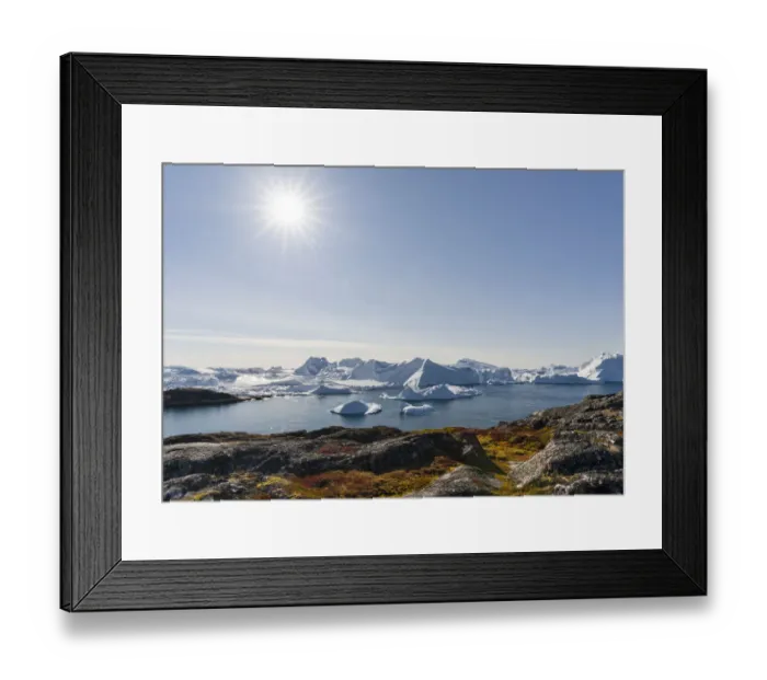 Framed Print : Ilulissat Icefjord, a UNESCO World Heritage Site, also called kangia or Ilulissat Framed Print : Ilulissat Icefjord, a UNESCO World Heritage Site, also called kangia or Ilulissat