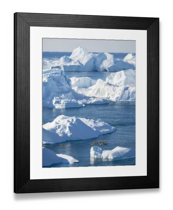 Framed Print : Boat at Ilulissat Icefjord, a UNESCO World Heritage Site, also called kangia or Ilulissat Framed Print : Boat at Ilulissat Icefjord, a UNESCO World Heritage Site, also called kangia or Ilulissat
