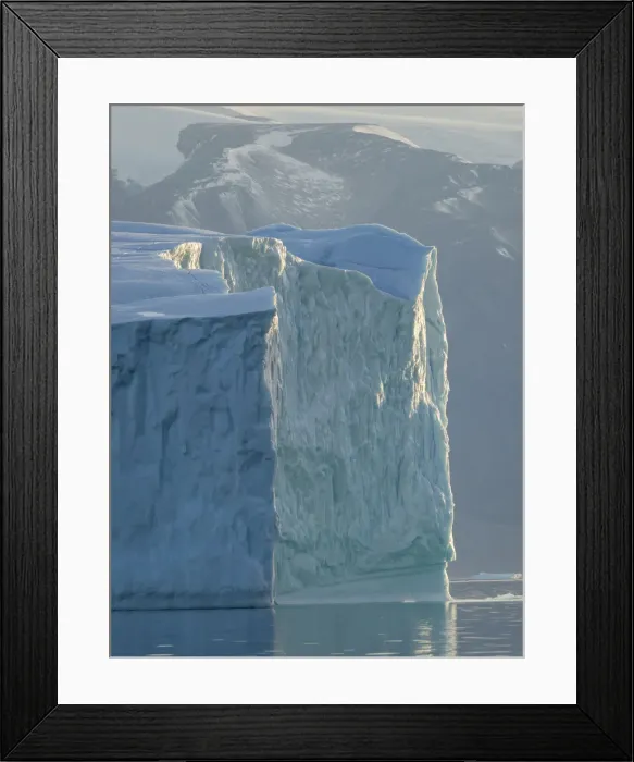 Framed Print : Icebergs in the Uummannaq fjord system, northwest Greenland, Denmark Framed Print : Icebergs in the Uummannaq fjord system, northwest Greenland, Denmark