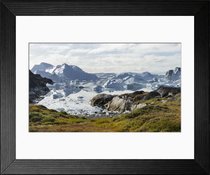 Framed Print : Ilulissat Icefjord also called kangia or Ilulissat Kangerlua Framed Print : Ilulissat Icefjord also called kangia or Ilulissat Kangerlua