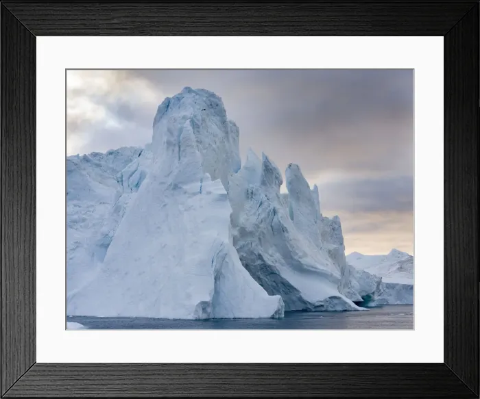 Framed Print : Ilulissat Icefjord, a UNESCO World Heritage Site, also called kangia or Ilulissat Framed Print : Ilulissat Icefjord, a UNESCO World Heritage Site, also called kangia or Ilulissat