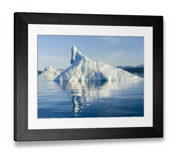 Framed Print : Icebergs in the Uummannaq fjord system, northwest Greenland, Denmark Framed Print : Icebergs in the Uummannaq fjord system, northwest Greenland, Denmark