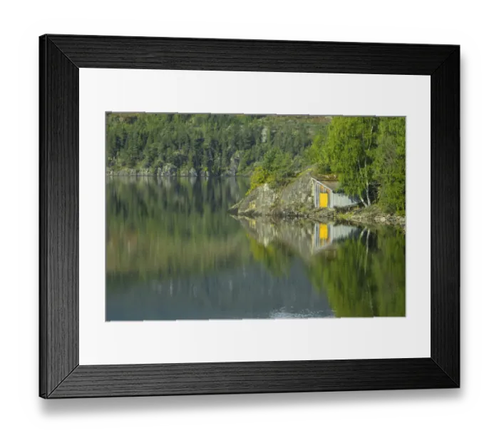 Framed Print : Enroute to Bergen, Norway Framed Print : Enroute to Bergen, Norway