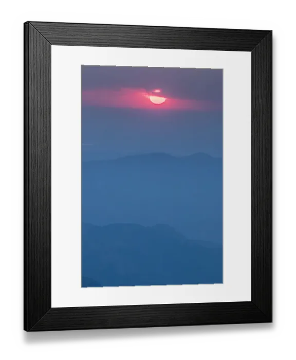 Framed Print : USA, Colorado, Mt. Evans. Smoky sunrise. Credit as: Cathy and Gordon Illg / Jaynes Framed Print : USA, Colorado, Mt. Evans. Smoky sunrise. Credit as: Cathy and Gordon Illg / Jaynes