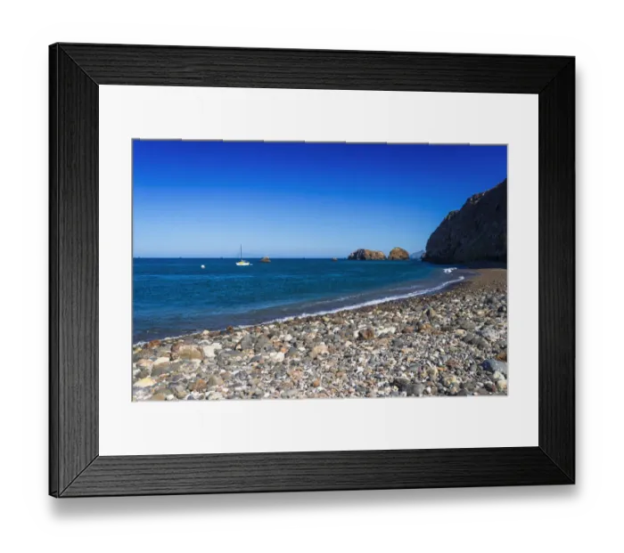 Framed Print : Rocky beach at Scorpion Cove, Santa Cruz Island, Channel Islands National Park, California Framed Print : Rocky beach at Scorpion Cove, Santa Cruz Island, Channel Islands National Park, California