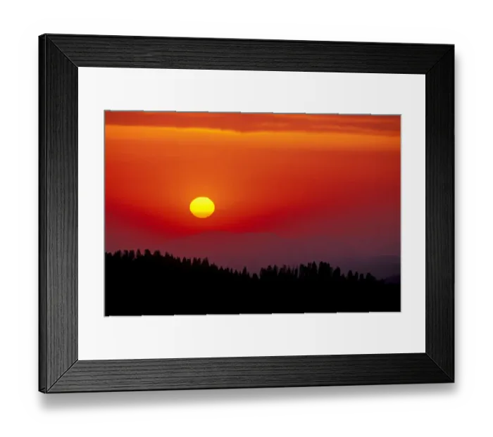 Framed Print : Sunset over the Sierra Nevada foothills from Moro Rock, Giant Forest, Sequoia National Park Framed Print : Sunset over the Sierra Nevada foothills from Moro Rock, Giant Forest, Sequoia National Park