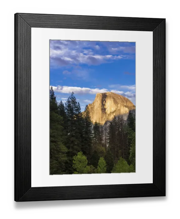 Framed Print : Evening light on Half Dome, Yosemite National Park, California, USA Framed Print : Evening light on Half Dome, Yosemite National Park, California, USA