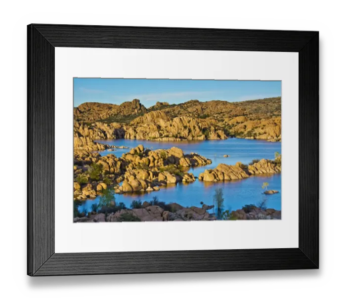 Framed Print : Granite Dells, Watson Lake, Prescott, Arizona, USA