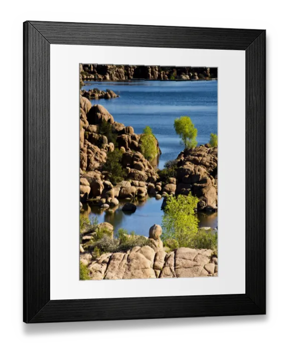 Framed Print : Granite Dells, Watson Lake, Prescott, Arizona, USA