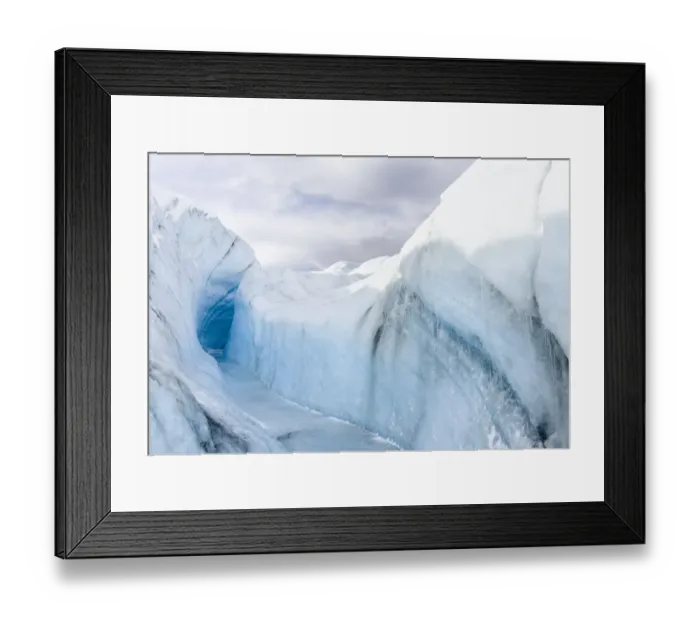 Framed Print : Landscape on the Greenland Ice Sheet near Kangerlussuaq. Greenland, Denmark Framed Print : Landscape on the Greenland Ice Sheet near Kangerlussuaq. Greenland, Denmark