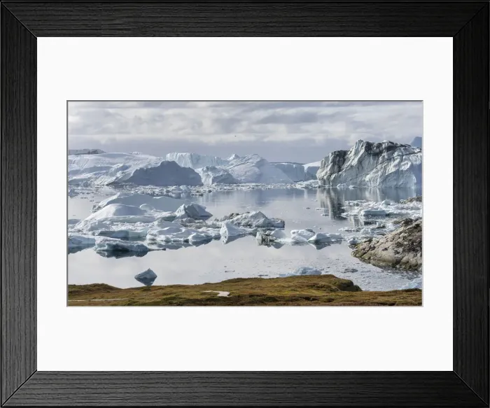 Framed Print : Ilulissat Icefjord also called kangia or Ilulissat Kangerlua Framed Print : Ilulissat Icefjord also called kangia or Ilulissat Kangerlua