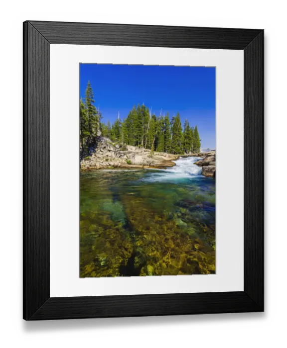 Framed Print : Cascade on the Tuolumne River, Tuolumne Meadows, Yosemite National Park, California, USA Framed Print : Cascade on the Tuolumne River, Tuolumne Meadows, Yosemite National Park, California, USA