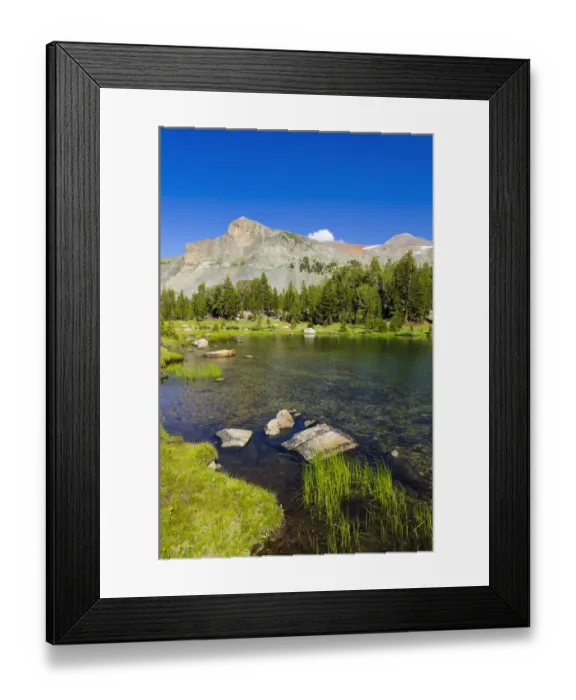 Framed Print : Alpine tarn in Dana Meadows under Mount Dana, Tuolumne Meadows, Yosemite National Park Framed Print : Alpine tarn in Dana Meadows under Mount Dana, Tuolumne Meadows, Yosemite National Park
