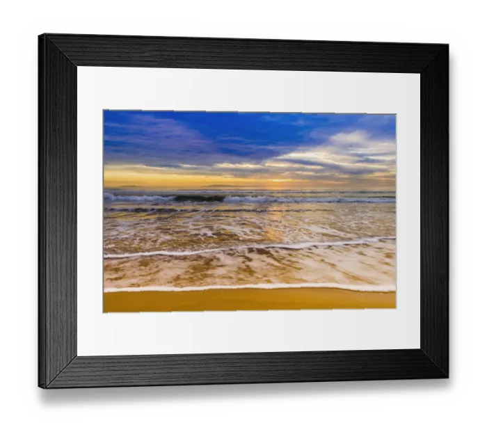 Framed Print : Sunset over the Channel Islands from San Buenaventura State Beach, Ventura, California, USA Framed Print : Sunset over the Channel Islands from San Buenaventura State Beach, Ventura, California, USA