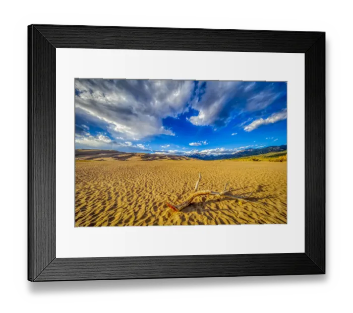 Framed Print : USA, Colorado, Great Sand Dunes National Park and Preserve. Desert and sand dunes Framed Print : USA, Colorado, Great Sand Dunes National Park and Preserve. Desert and sand dunes