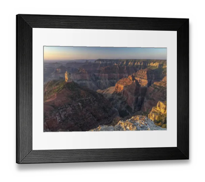Framed Print : Mt Hayden from Imperial Point on the North Rim in Grand Canyon National Park, Arizona Framed Print : Mt Hayden from Imperial Point on the North Rim in Grand Canyon National Park, Arizona