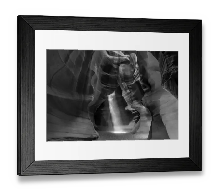 Framed Print : Sunbeam in Upper Antelope Canyon near Page, Arizona, USA Framed Print : Sunbeam in Upper Antelope Canyon near Page, Arizona, USA