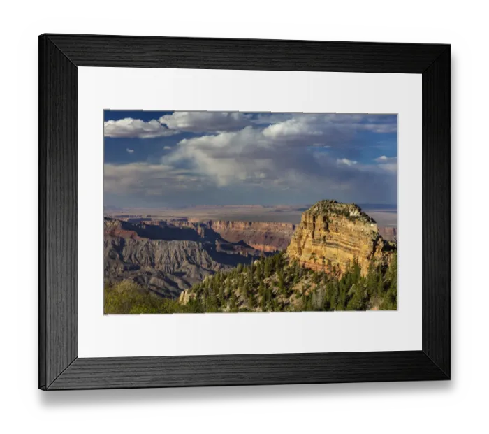 Framed Print : Tritle Peak in Grand Canyon National Park, Arizona, USA
