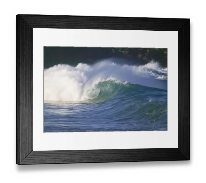 Framed Print : Pacific storm waves, North Shore of Oahu, Hawaii Framed Print : Pacific storm waves, North Shore of Oahu, Hawaii