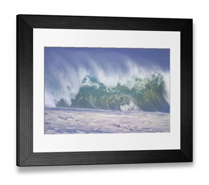Framed Print : Storm waves, North Shore, Oahu, Hawaii Framed Print : Storm waves, North Shore, Oahu, Hawaii