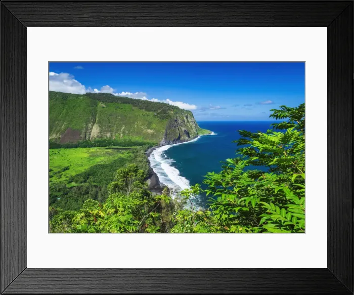 Framed Print : Waipio Valley, Hamakua Coast, Big Island, Hawaii, USA Framed Print : Waipio Valley, Hamakua Coast, Big Island, Hawaii, USA