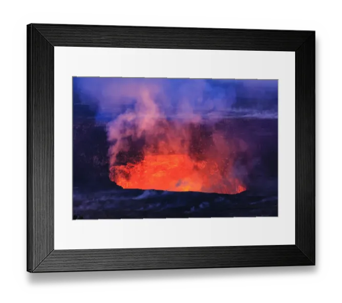 Framed Print : Kilauea Overlook near Jagger Museum, viewing one of the worlds most active volcanoes Framed Print : Kilauea Overlook near Jagger Museum, viewing one of the worlds most active volcanoes