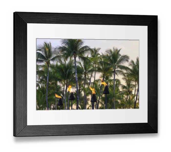 Framed Print : Anaeho omalu Bay, Kohala Coast, Big Island, Hawaii, USA