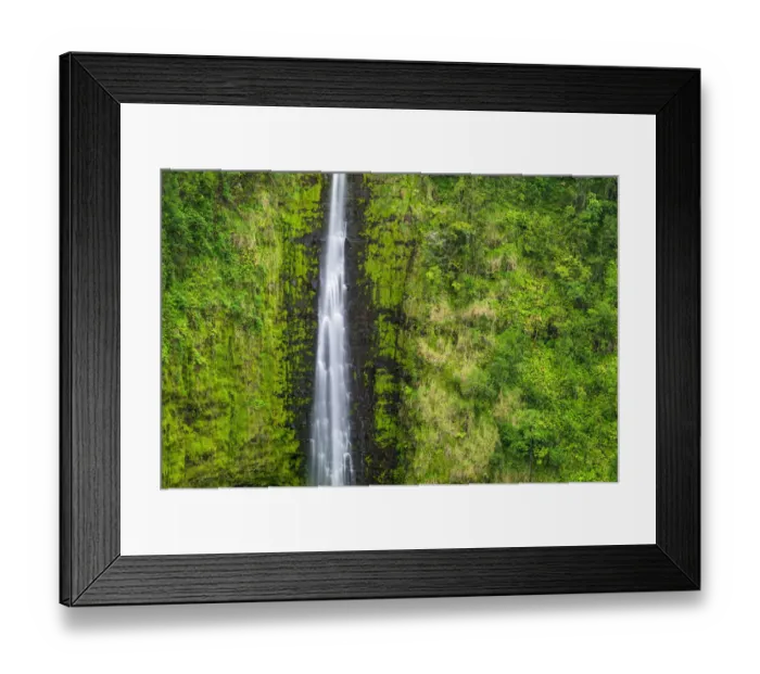 Framed Print : Akaka Falls, Akaka Falls State Park, Hamakua Coast, Big Island, Hawaii, USA