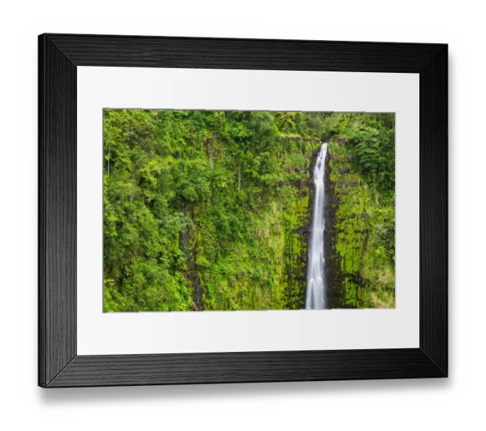Framed Print : Akaka Falls, Akaka Falls State Park, Hamakua Coast, Big Island, Hawaii, USA