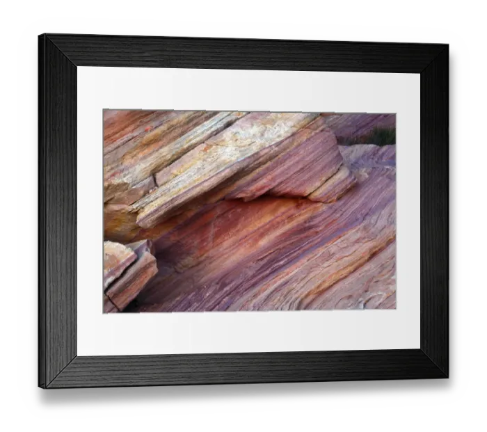 Framed Print : Close-up of Rainbow Vista, Valley of Fire State Park, Nevada, USA Framed Print : Close-up of Rainbow Vista, Valley of Fire State Park, Nevada, USA